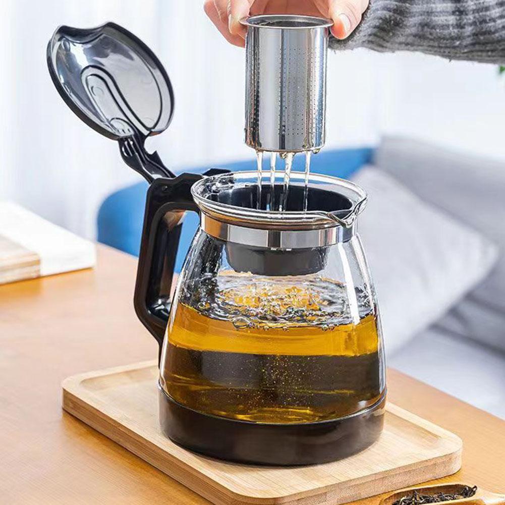 Glass Teapot with Tea Strainer - Nettle Leaf Tea 评论和价格